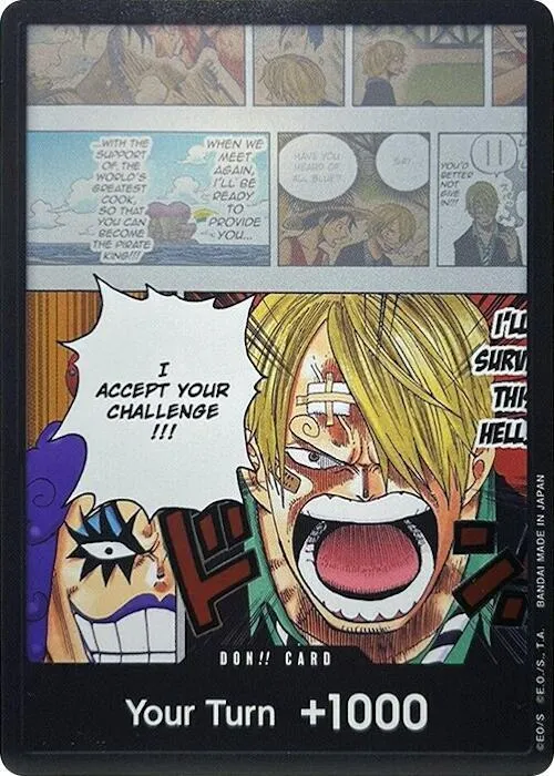 Carta DON!! Card (Ivankov & Sanji) (Double Pack Set Vol. 3) (DON-542684)