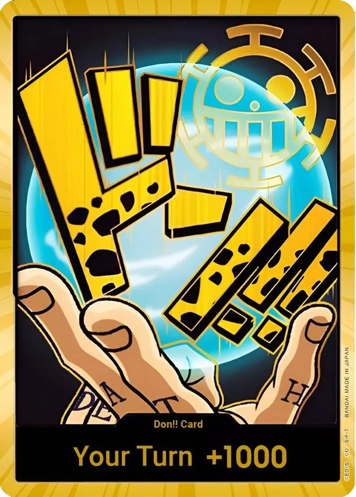 Carta DON!! Card (Trafalgar Law) (Gold) (DON-586723)