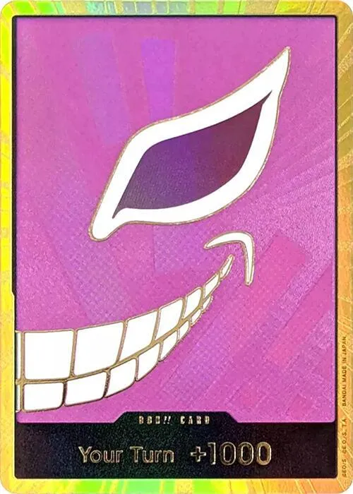Carta DON!! Card (Donquixote Doflamingo) (Gold) (DON-587237)