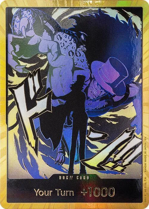 Carta DON!! Card (Rob Lucci) (Gold) (DON-655121)