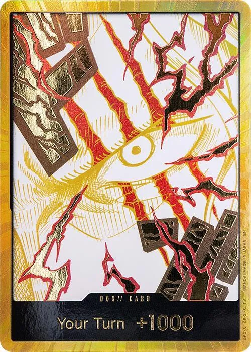 Carta DON!! Card (Shanks) (Gold) (DON-655124)
