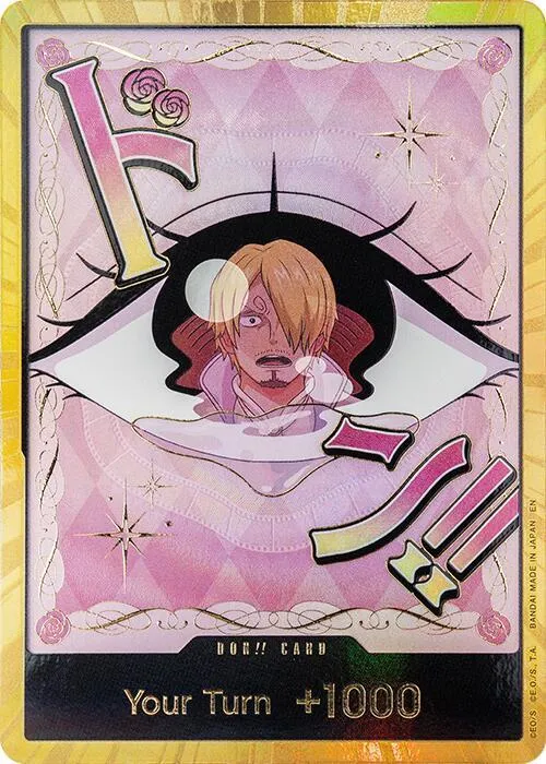 Carta DON!! Card (Pudding) (Gold) (DON-655141)