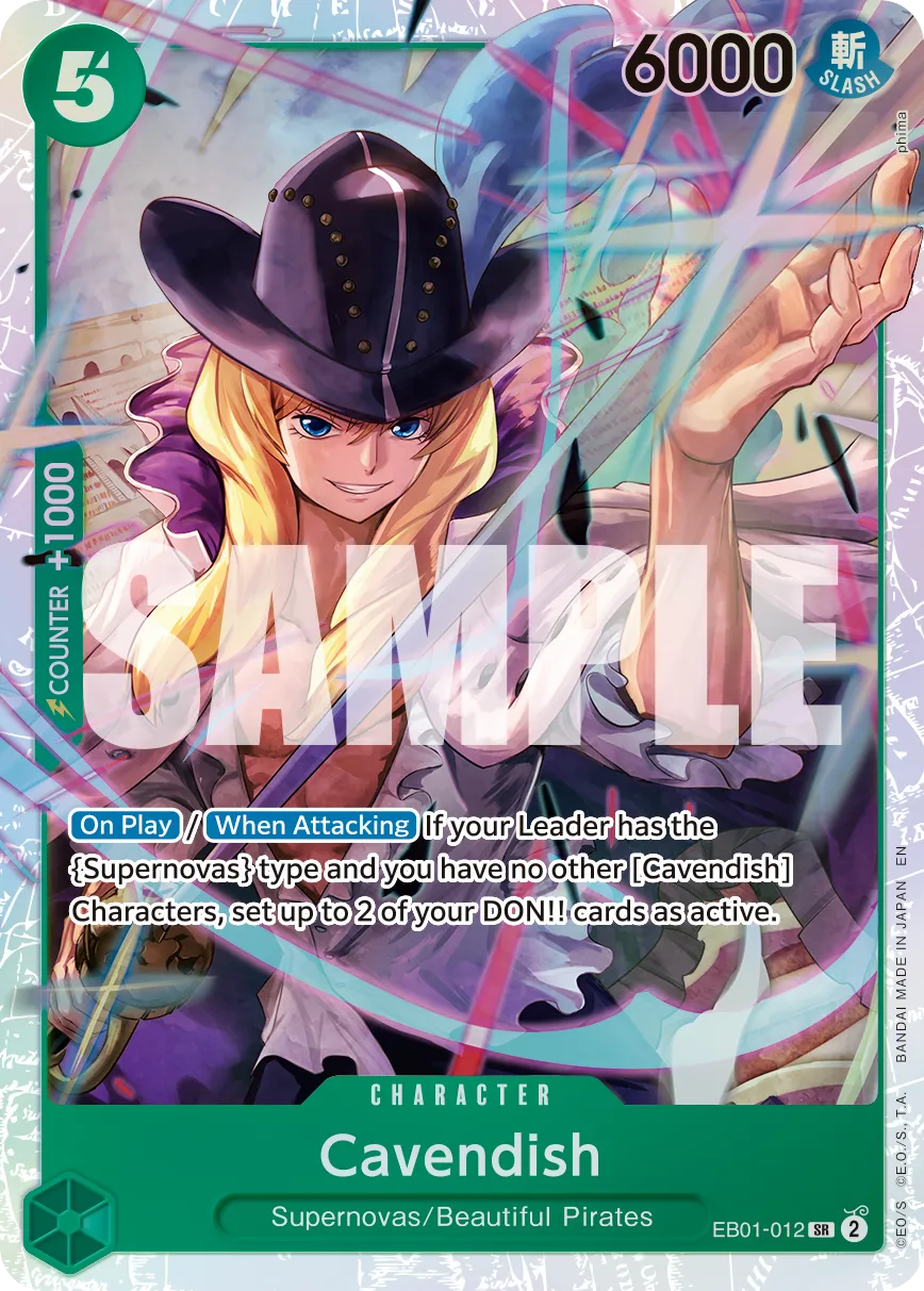 Carta Cavendish (EB01-012)
