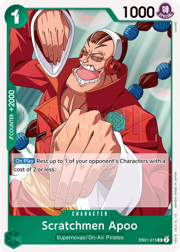 Carta Scratchmen Apoo (EB01-015)