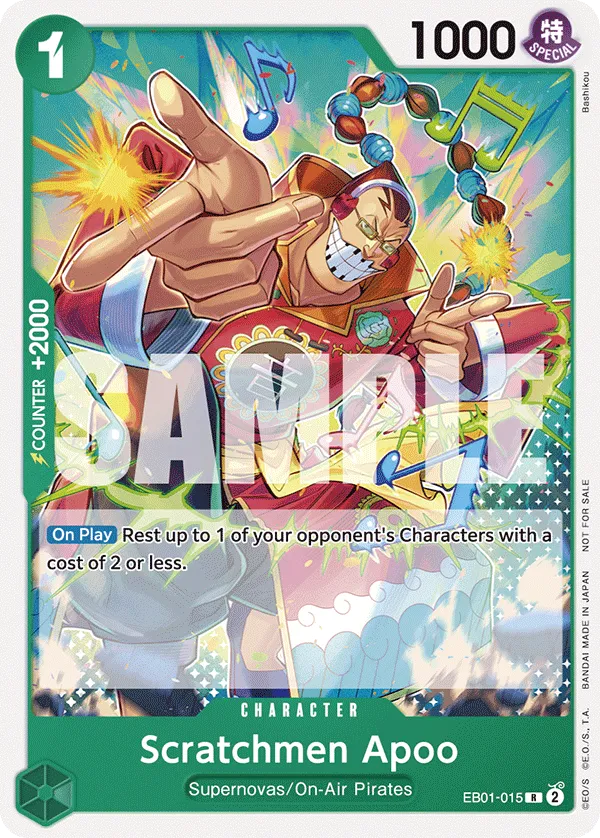 Carta Scratchmen Apoo (EB01-015)