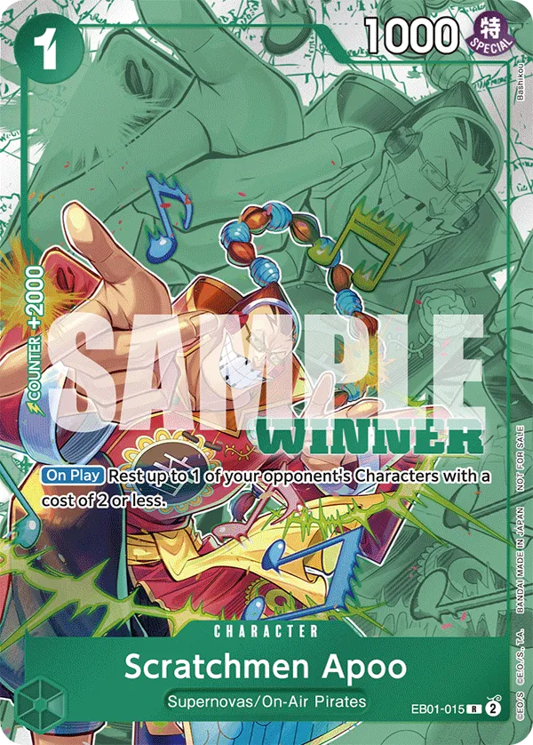 Carta Scratchmen Apoo (EB01-015)