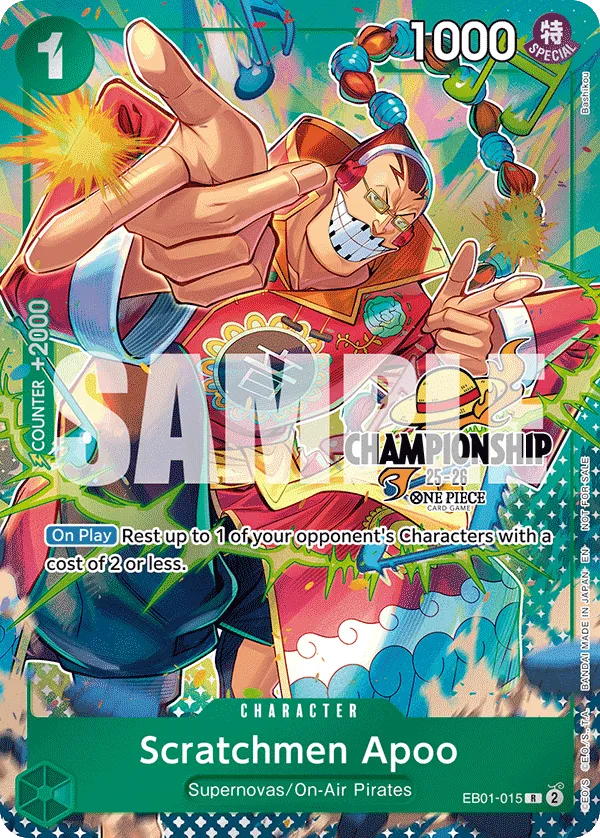 Carta Scratchmen Apoo (EB01-015)