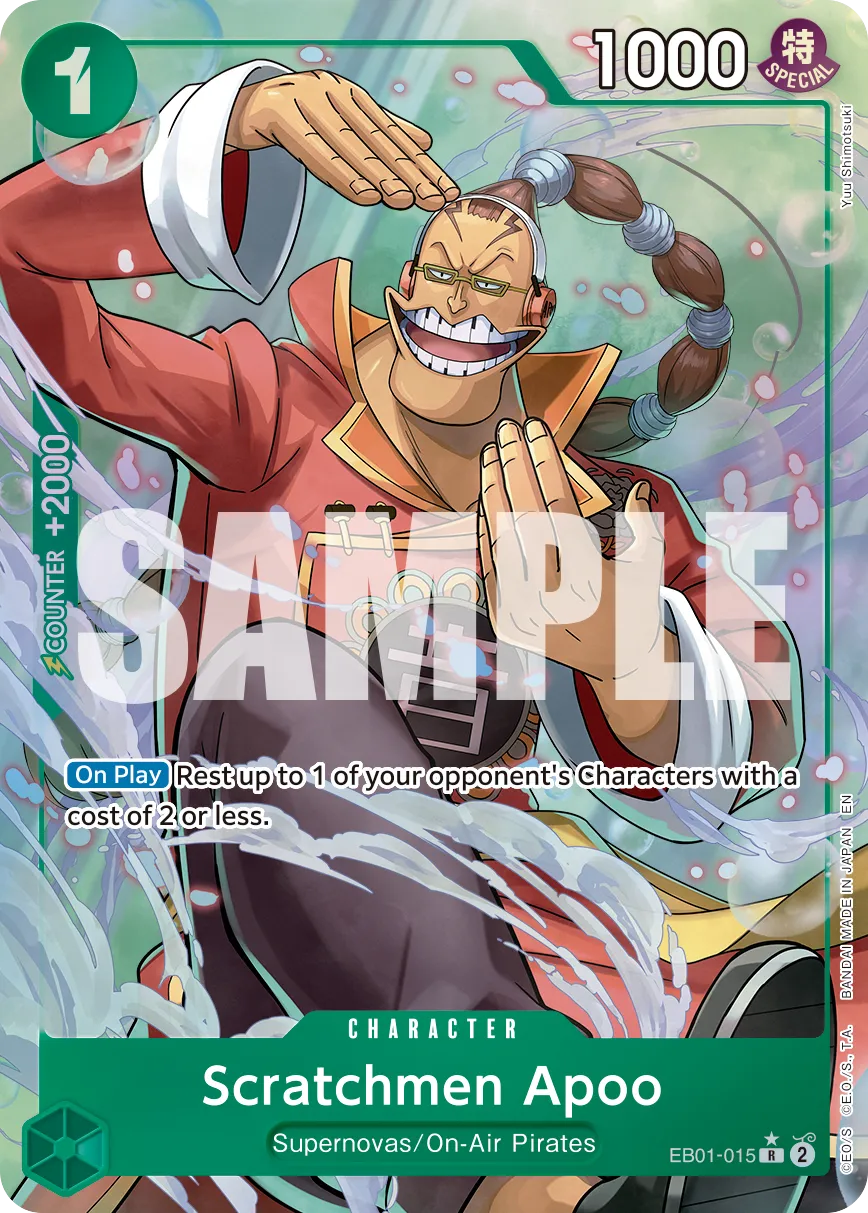 Carta Scratchmen Apoo (EB01-015)