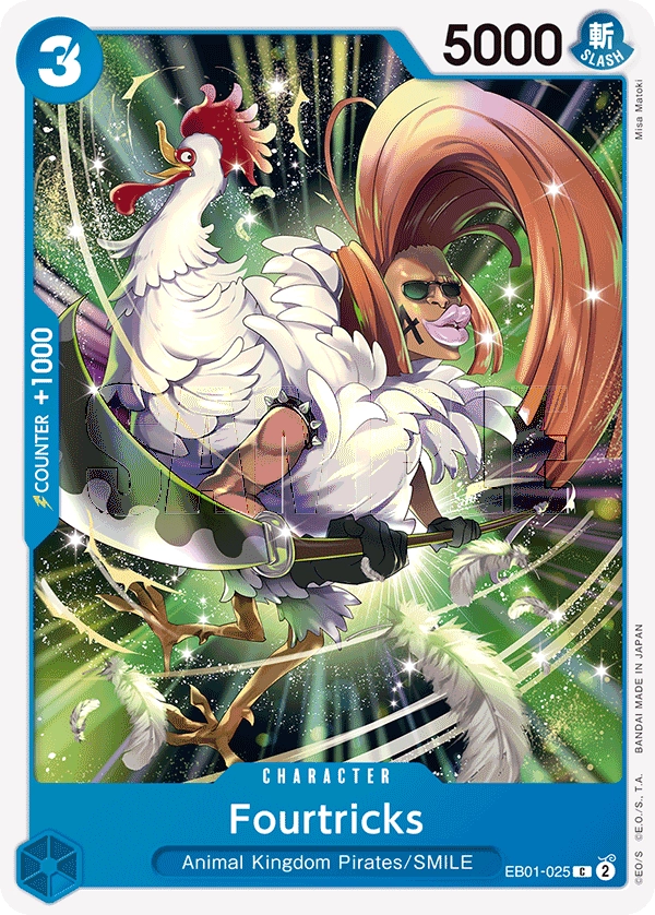 Carta Fourtricks (EB01-025)