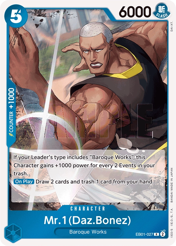 Carta Mr.1(Daz.Bonez) (EB01-027)