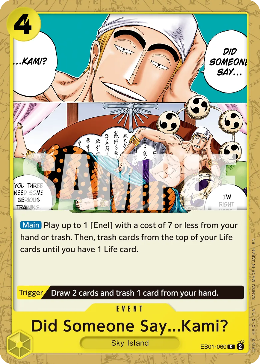 Carta Did Someone Say...Kami? (EB01-060)