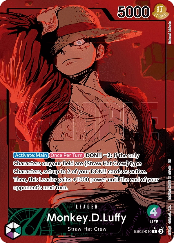 Carta Monkey.D.Luffy (EB02-010)