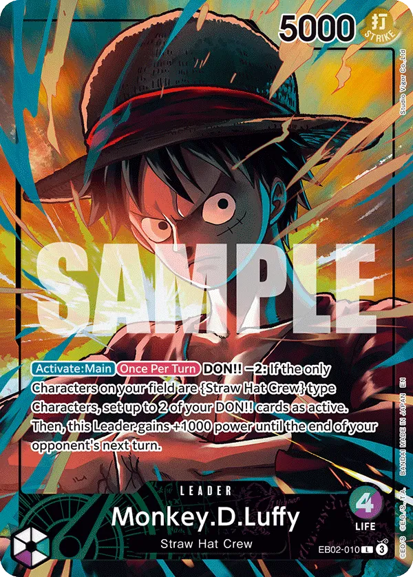 Carta Monkey.D.Luffy (EB02-010)