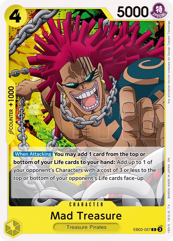 Carta Mad Treasure (EB02-057)