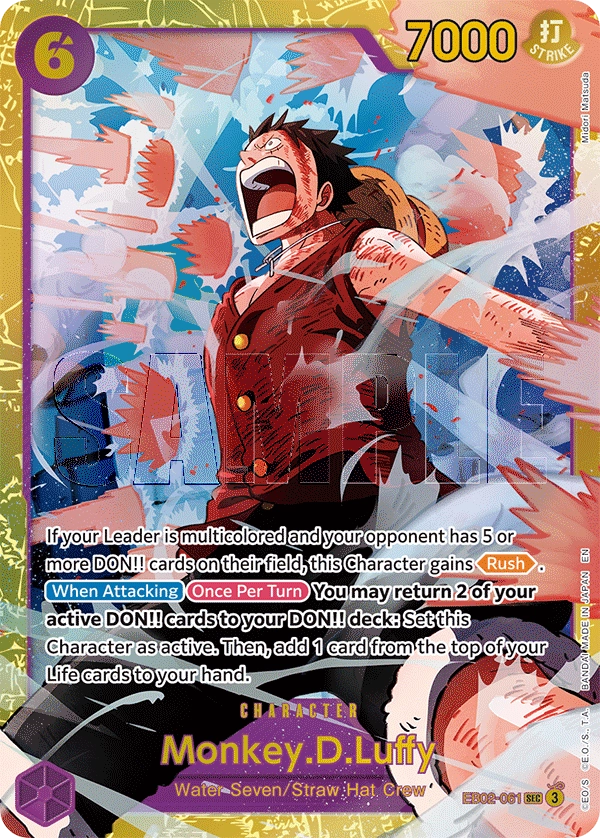 Carta Monkey.D.Luffy (EB02-061)