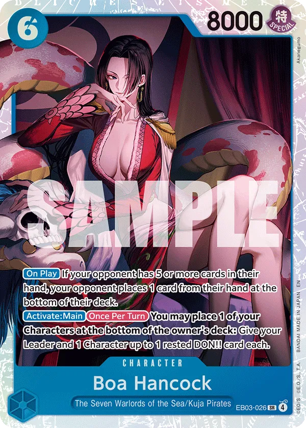 Carta Boa Hancock (EB03-026)