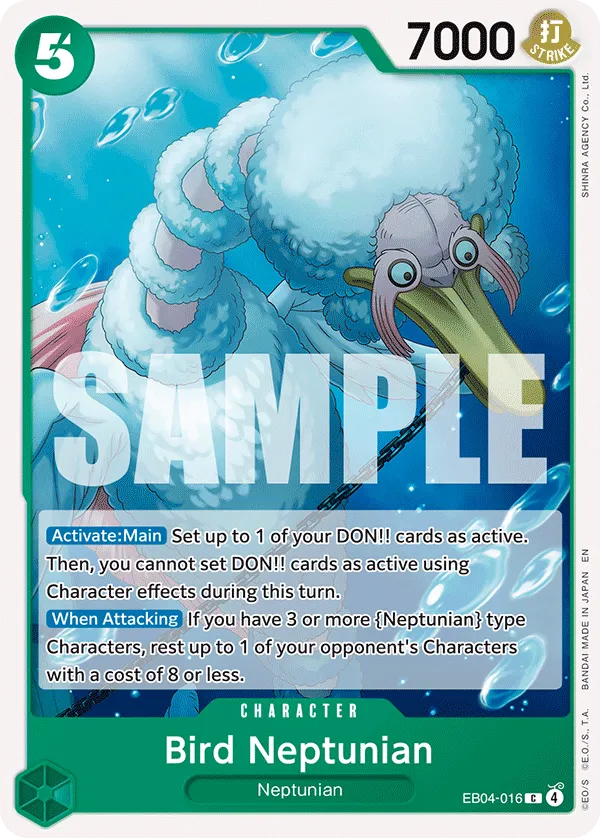 Carta Bird Neptunian (EB04-016)
