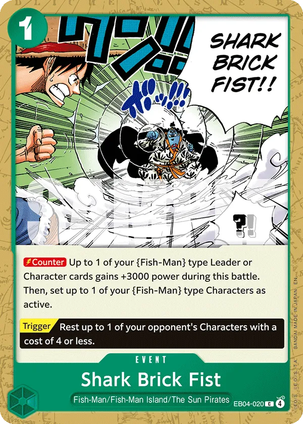 Carta Shark Brick Fist (EB04-020)