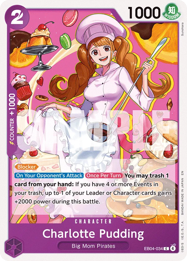 Carta Charlotte Pudding (EB04-034)