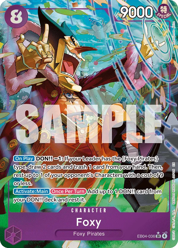 Carta Foxy (EB04-036)