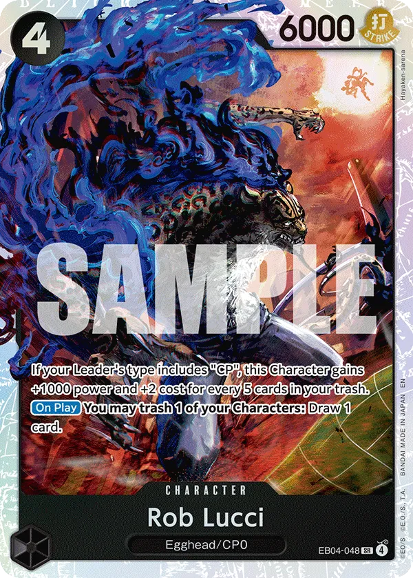 Carta Rob Lucci (EB04-048)