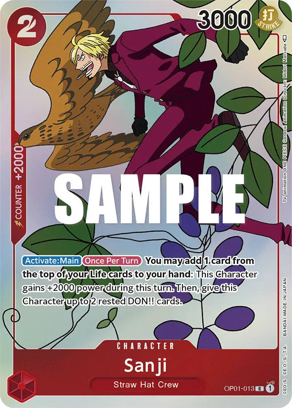 Carta Sanji (OP01-013)