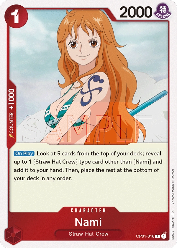 Carta Nami (OP01-016)