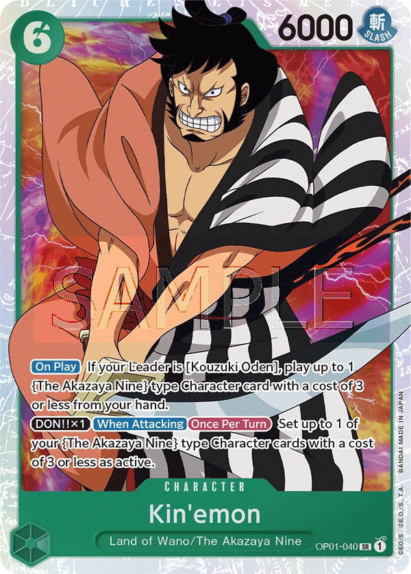 Carta Kin'emon (OP01-040)