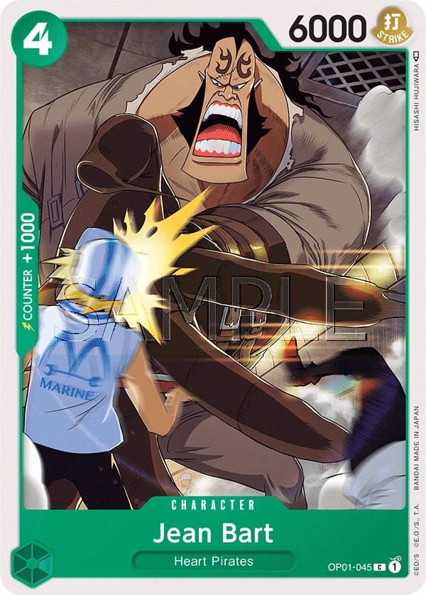 Carta Jean Bart (OP01-045)