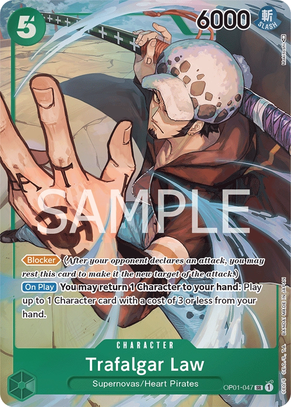 Carta Trafalgar Law (OP01-047)