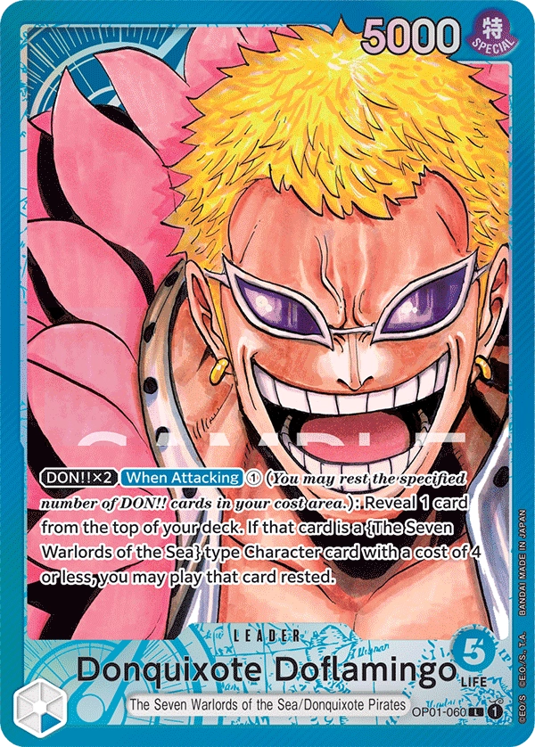 Carta Donquixote Doflamingo (OP01-060)