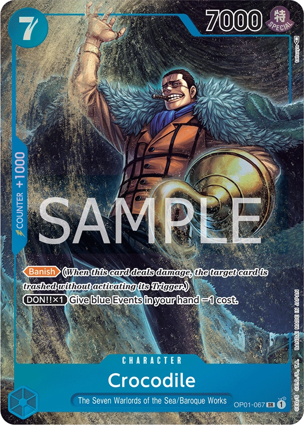Carta Crocodile (OP01-067)
