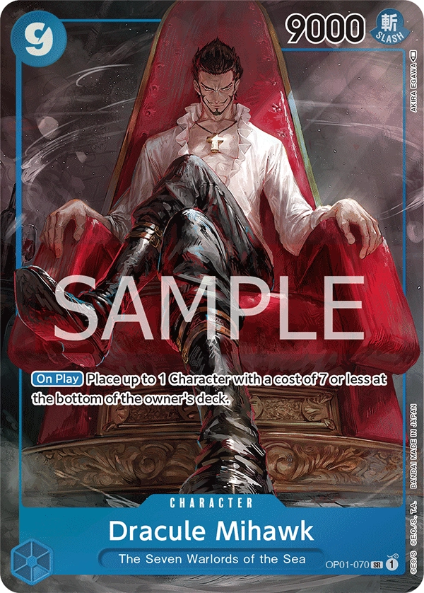 Carta Dracule Mihawk (OP01-070)