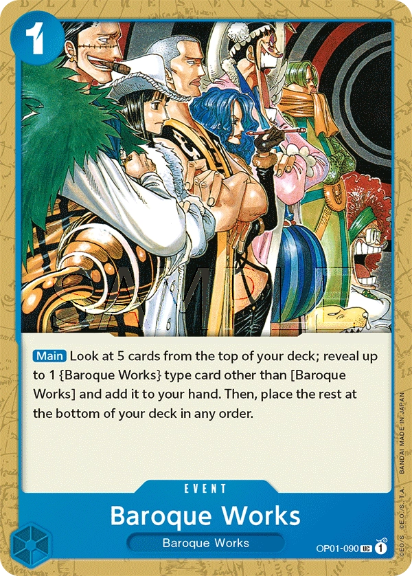Carta Baroque Works (OP01-090)