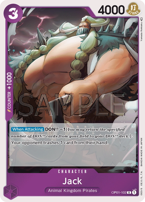 Carta Jack (OP01-102)