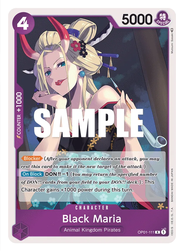 Carta Black Maria (OP01-111)