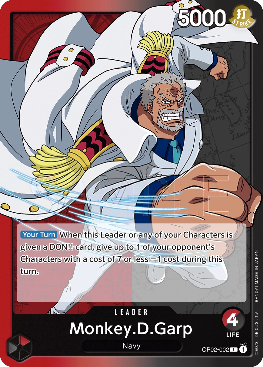 Carta Monkey.D.Garp (OP02-002)