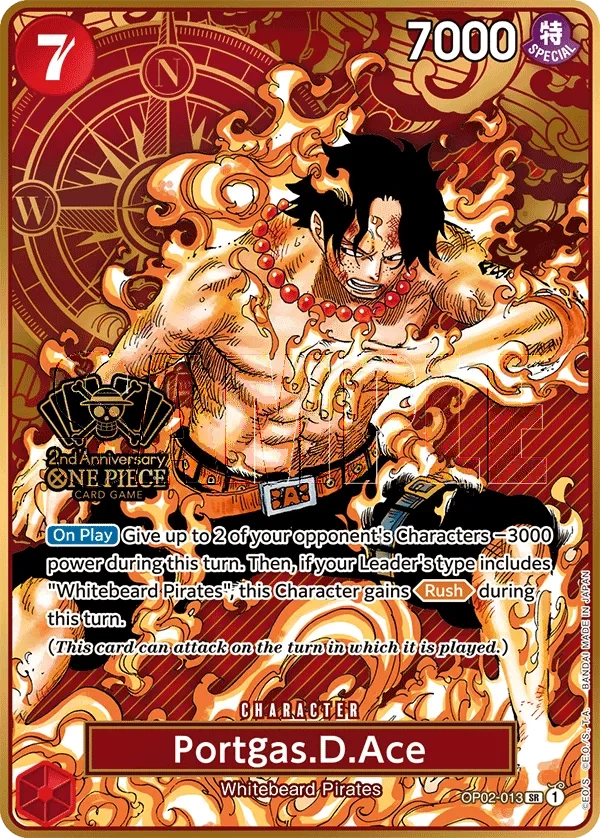 Carta Portgas.D.Ace (OP02-013)