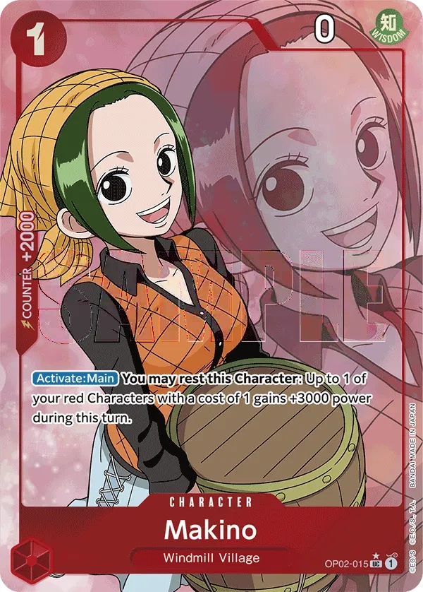 Carta Makino (OP02-015)