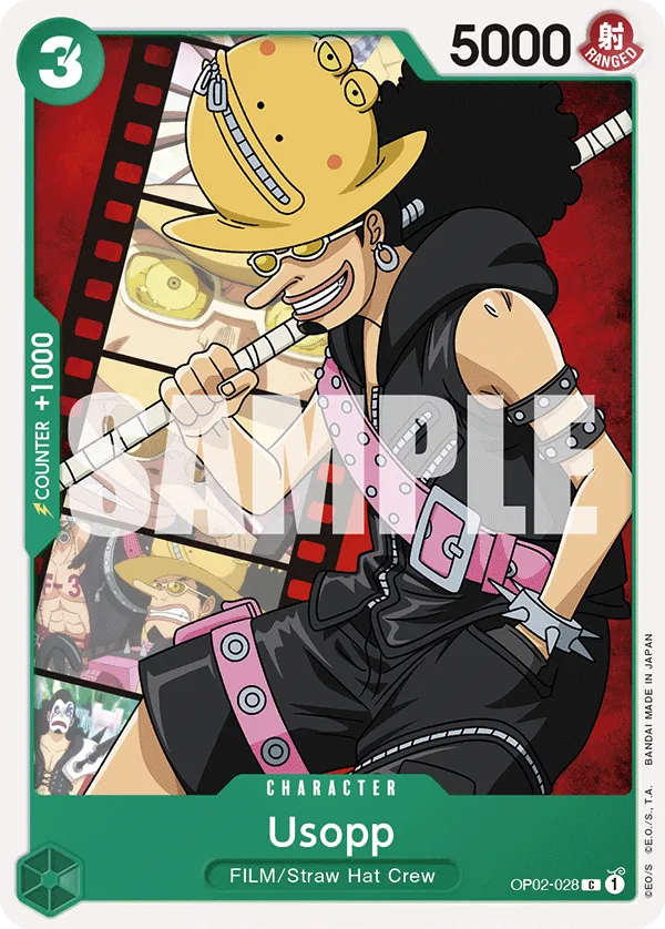 Carta Usopp (OP02-028)