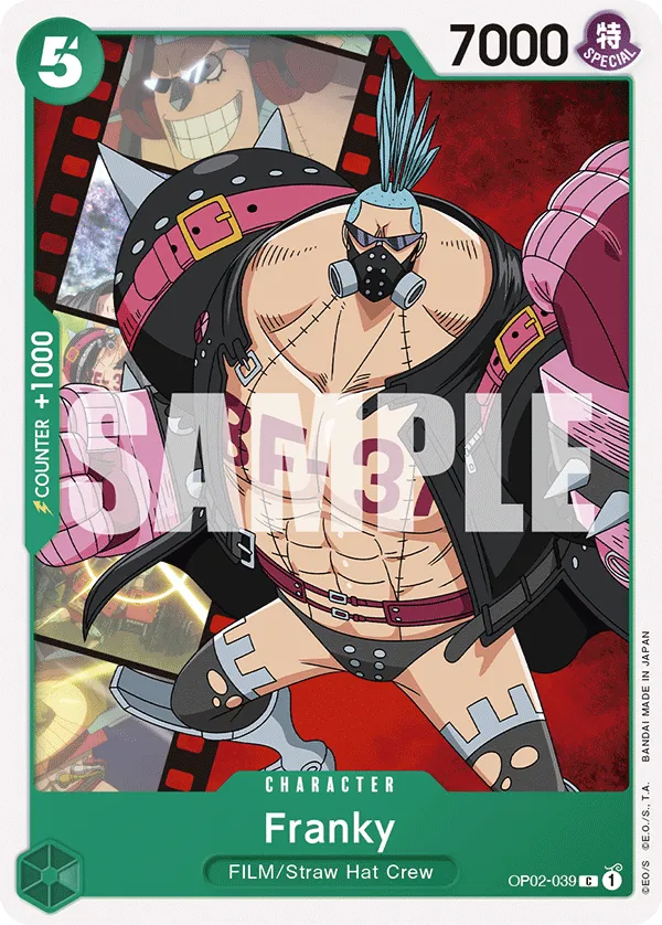 Carta Franky (OP02-039)