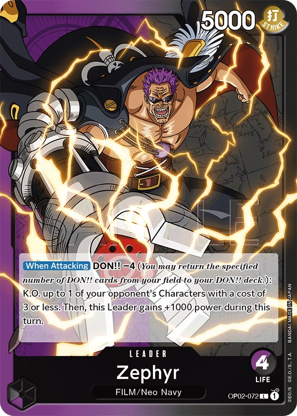 Carta Zephyr (OP02-072)