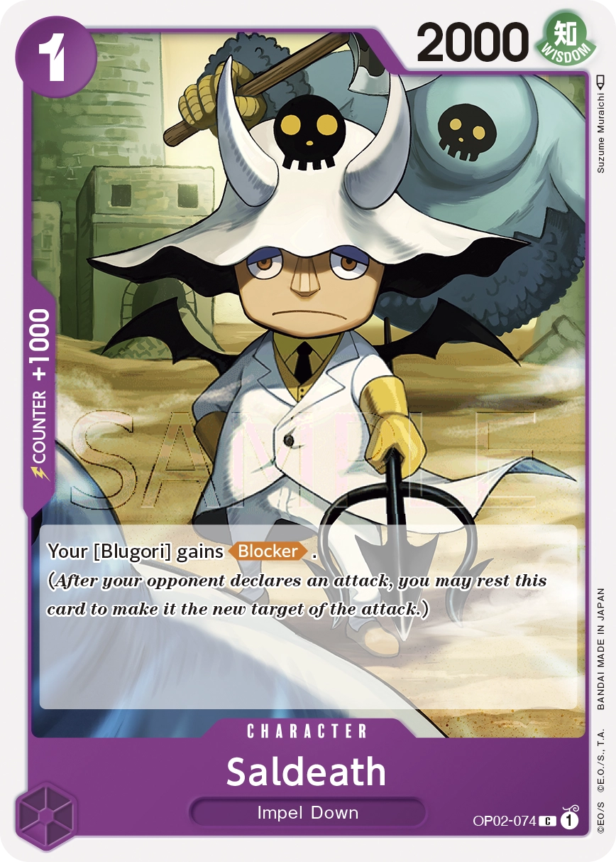 Carta Saldeath (OP02-074)