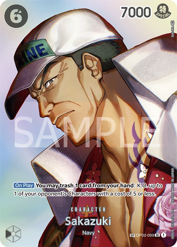 Carta Sakazuki (OP02-099)