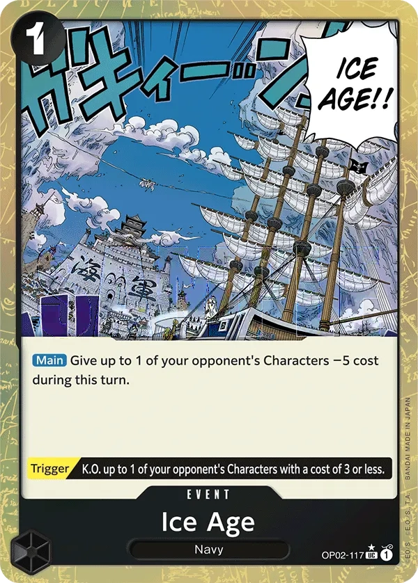 Carta Ice Age (OP02-117)