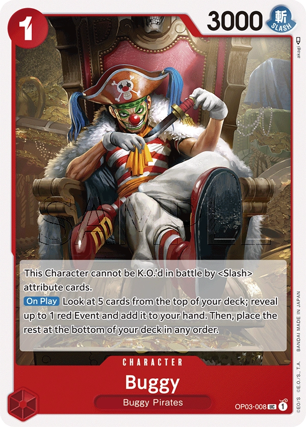 Carta Buggy (OP03-008)