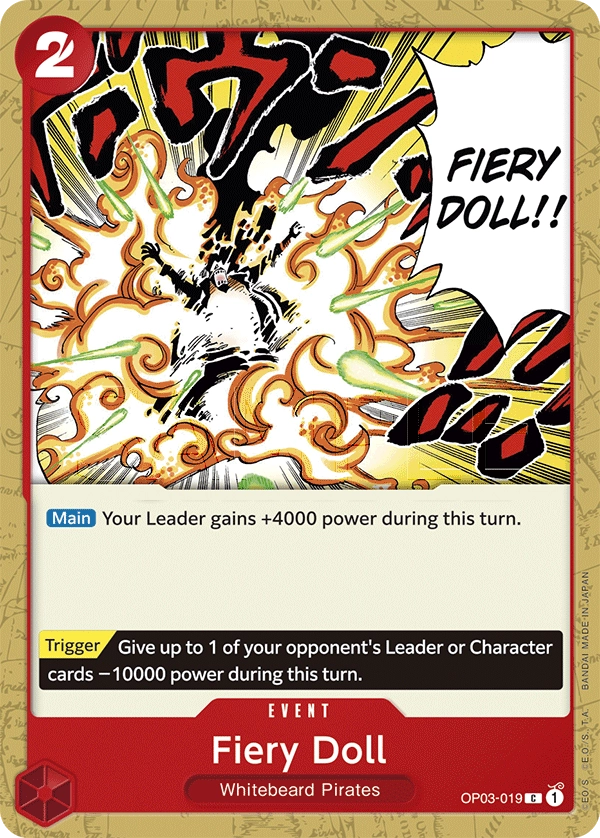 Carta Fiery Doll (OP03-019)