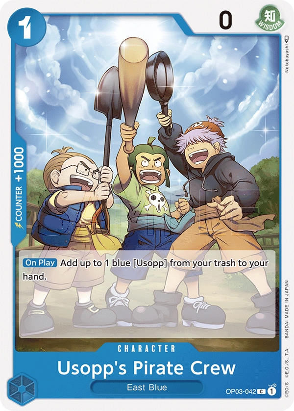 Carta Usopp's Pirate Crew (OP03-042)