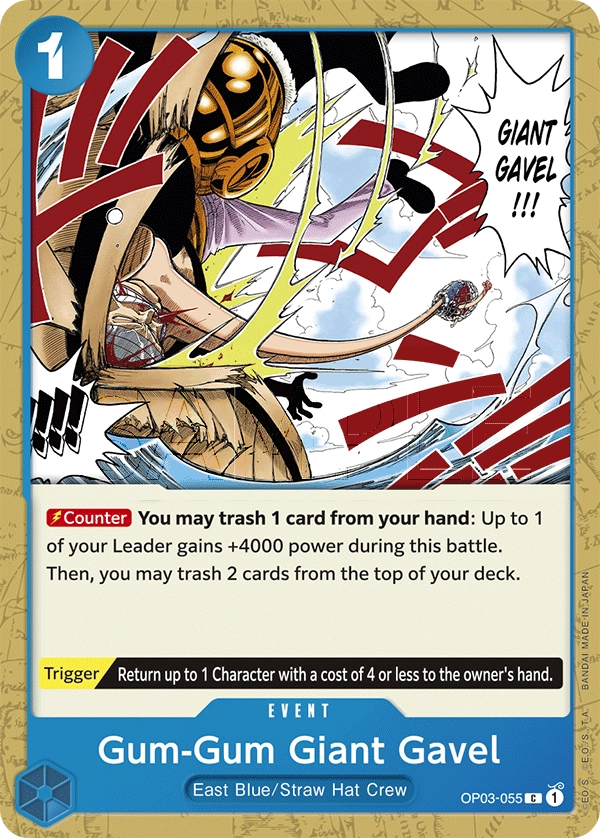 Carta Gum-Gum Giant Gavel (OP03-055)