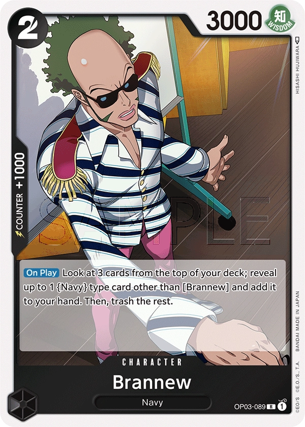 Carta Brannew (OP03-089)